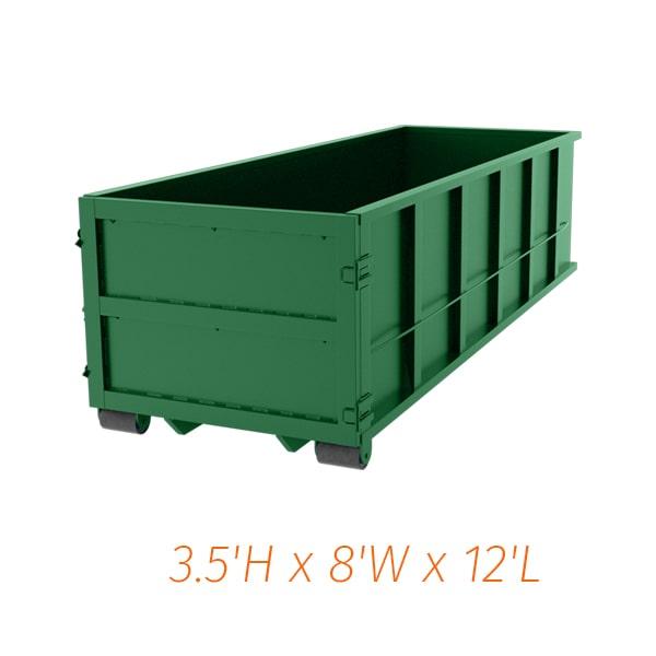 consulting with a waste management provider can help you determine the appropriate size of 10-yard dumpster for your specific project